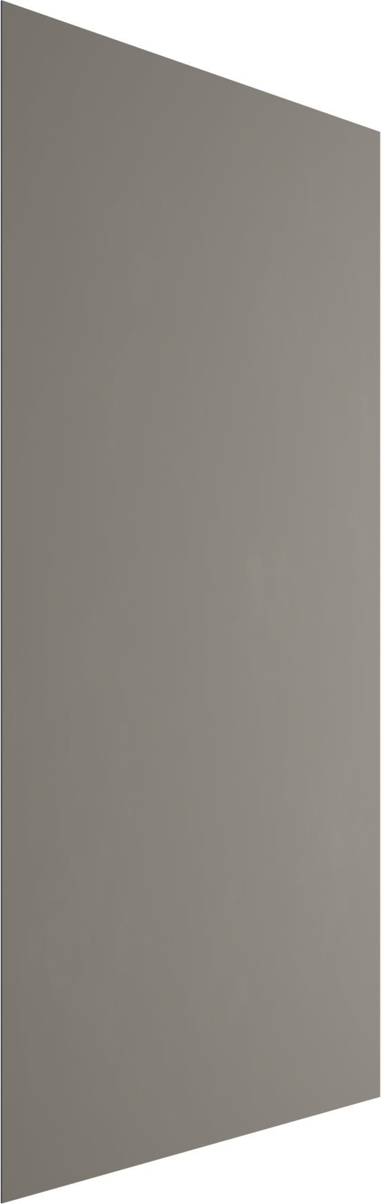 Luca Varess Artdeco revêtement mural de douche 120 x 244 cm alu-composite gris pierre mat