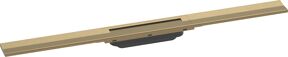 Hansgrohe RainDrain Flex Fertigset Duschrinne kürzbar 80cm Brushed Bronze