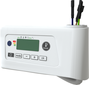 Vipera Heizkörperthermostat für elektrischen Handtuchheizkörper programmierbar weiß