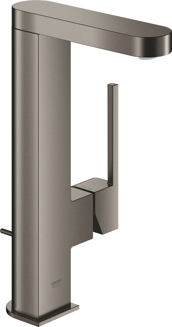 Grohe Plus robinet de lavabo réhaussé Brushed Hard Graphite