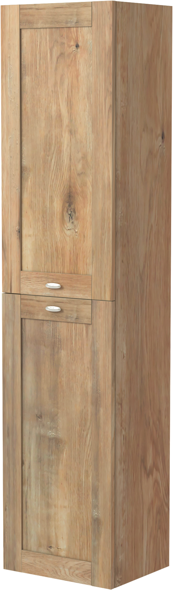 Linie Classo Badhochschrank: Hängend, Eiche Natur, 40 x 30 x 170 cm