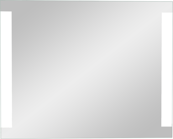 Linie Lunar miroir rectangulaire lumineux 100 x 80 cm