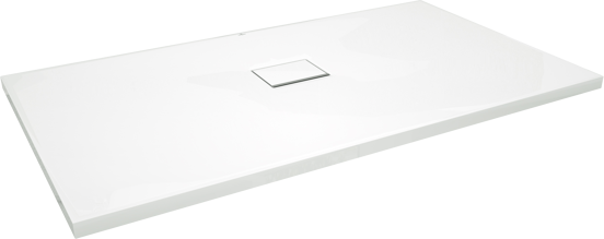 Villeroy & Boch Squaro Infinity receveur de douche 160 x 90 cm quaryl blanc mat