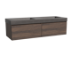 Storke Edge meuble salle de bains avec plan vasque Scuro High
