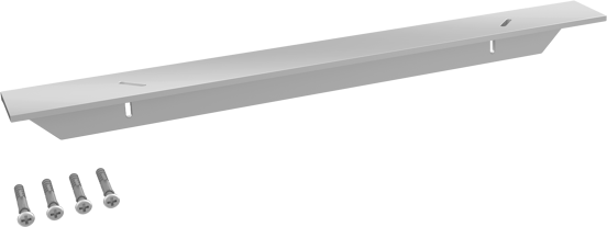 Santeg UniSupport profilé de soutien colonne de salle de bains aluminium 28 cm