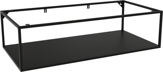 Storke Edge cadre décorative noir mat 105 x 52 cm