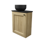 Balmani Lemon meuble WC avec plan vasque Facetta