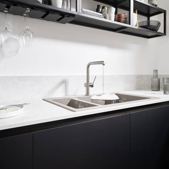 Hansgrohe Talis M54 270 robinet de cuisine avec douchette extractible chrome