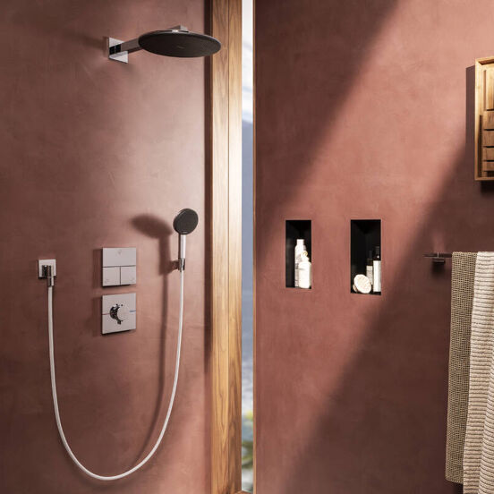 Hansgrohe Raindance Alive Select S 125 Handbrause-Set 3 Strahlfunktionen Chrom glänzend