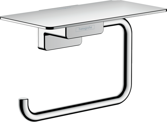 Hansgrohe AddStoris Wc-rol houder glanzend chroom