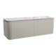 Balmani Moon meuble salle de bains avec tablette pour vasques Moon