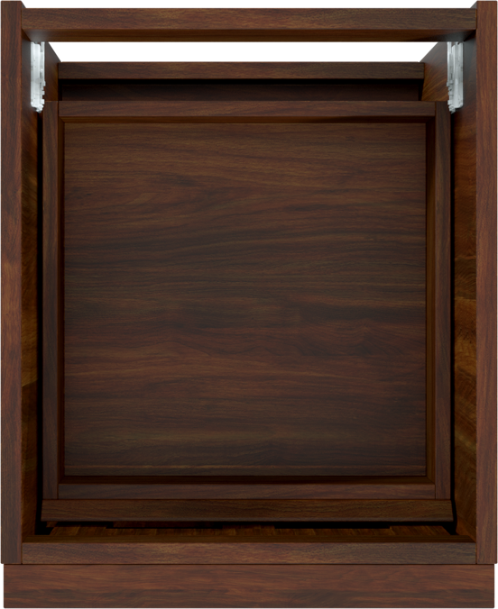 Balmani Forma meuble sous-vasque suspendu 45 x 55 cm noyer Américain 2 tiroirs