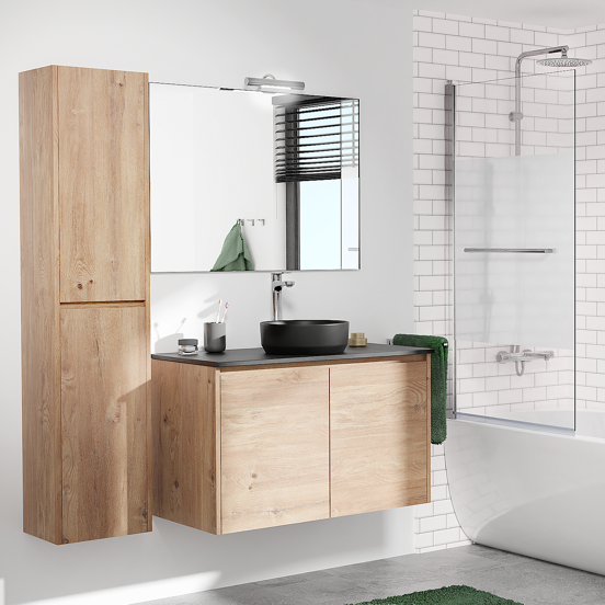 Linie Astor robinet de lavabo haut chrome brillant