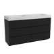 Storke Edge badkamermeubel met Mata High wastafel