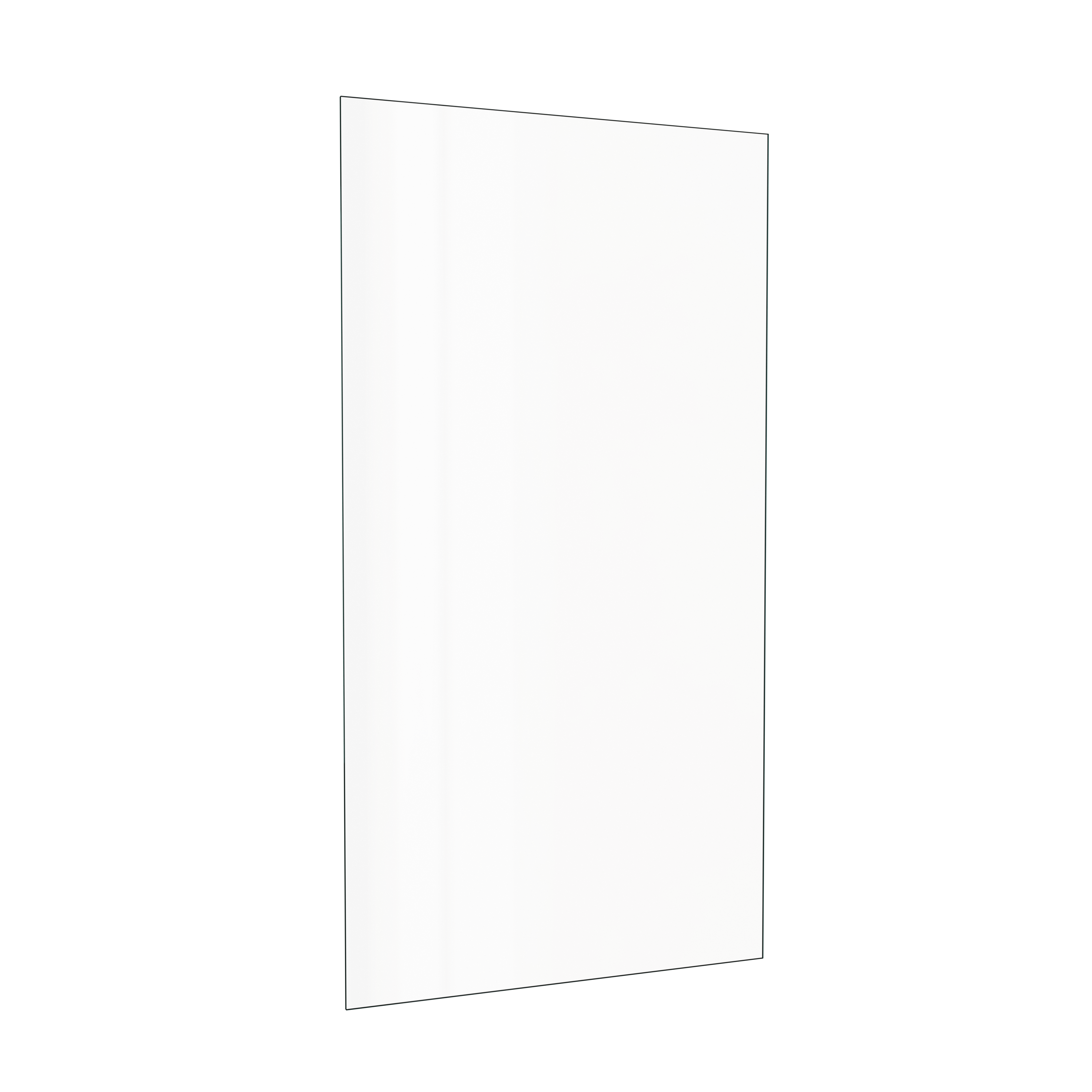 Balmani Senses Design zijpaneel 100 cm x 210 cm Helder glas