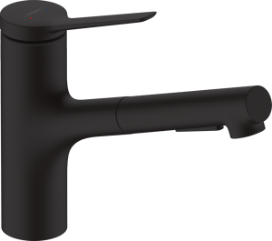 Hansgrohe Zesis M33 keukenkraan mat zwart
