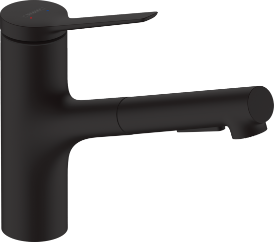 Hansgrohe Zesis M33 robinet de cuisine noir mat