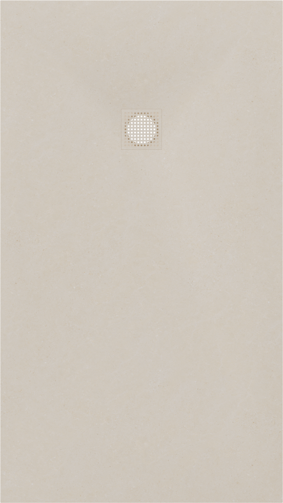 Luca Varess Suite douchebak 160 x 90 cm composietmarmer Dizzy Cream 
