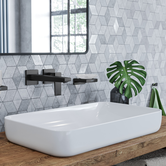 Hansgrohe Metropol robinet de lavabo encastré brushed black chrome
