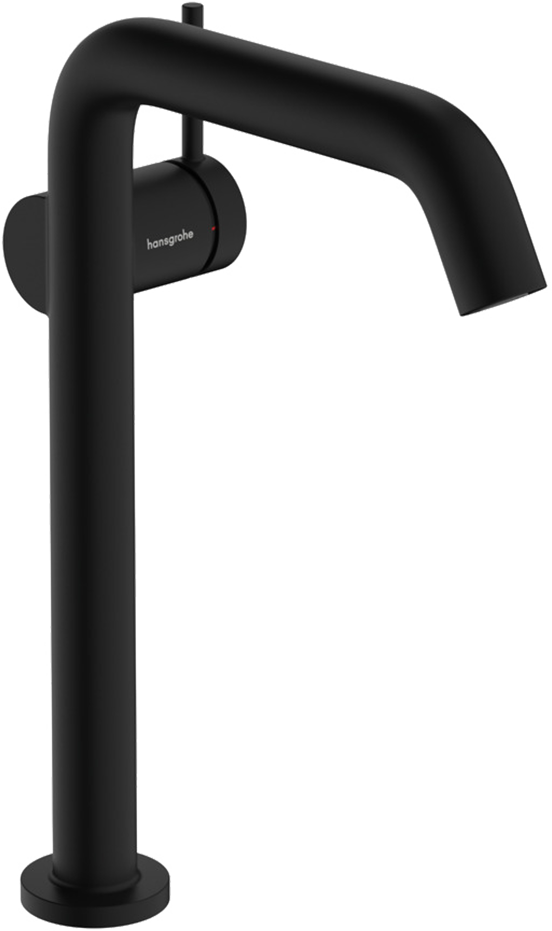 Hansgrohe Tecturis 240 Coolstart verhoogde wastafelkraan mat zwart