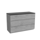 Storke Edge badkamermeubel met Panton tablet voor waskom(men)