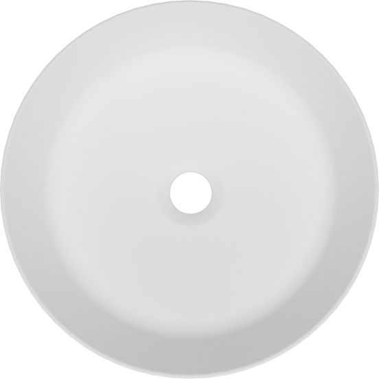 Storke Cona vasque à poser mat Solid Surface rond Ø 36 cm