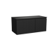 Storke Ribs badkamermeubel met Panton wastafelblad voor waskom(men)