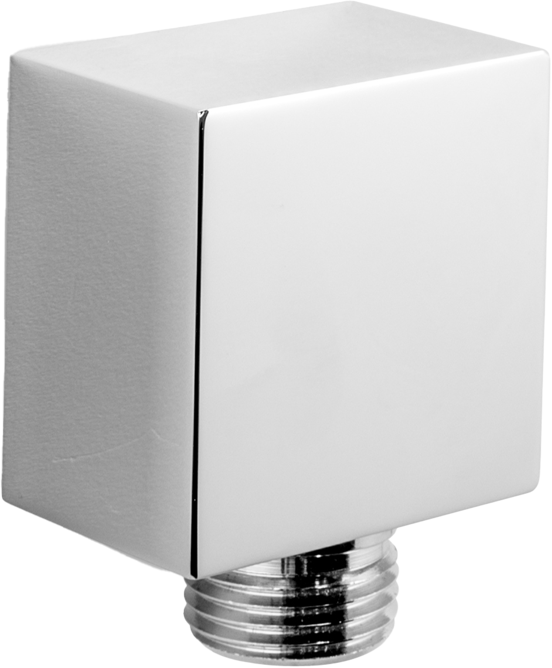Blaufoss Square standard Wandanschlussbogen 1/2" Chrom glänzend