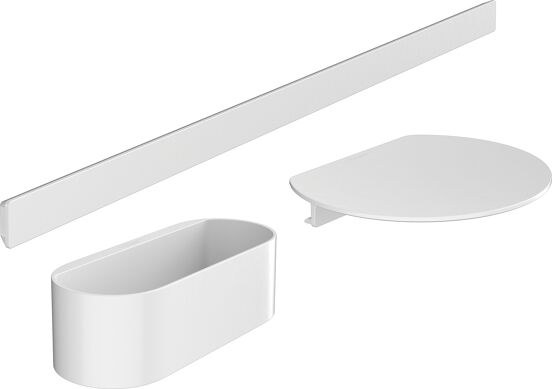 Hansgrohe WallStoris Badezimmer Set weiß matt
