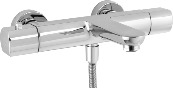 Blaufoss Boris robinet de bain thermostatique chrome brillant