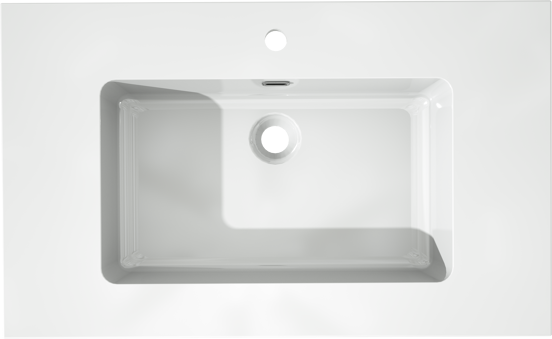 Storke Diva plan simple marbre composite brillant 85 x 52 cm