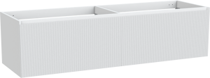 Balmani Fila zwevende wastafelonderkast 180 x 55 cm mat wit 4 lades