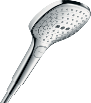 Hansgrohe Raindance Select E120 handdouche 3 straalfuncties glanzend chroom