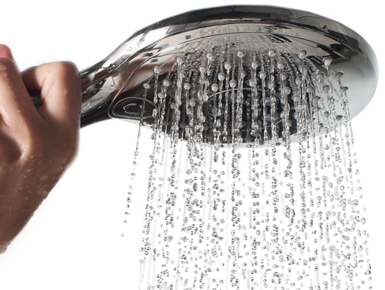 Hansgrohe Raindance Select S 150 Ecosmart pommeau de douche 3 fonctions de jet chrome brillant