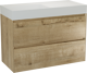Balmani Mitra Compact meuble salle de bains avec lavabo Argila