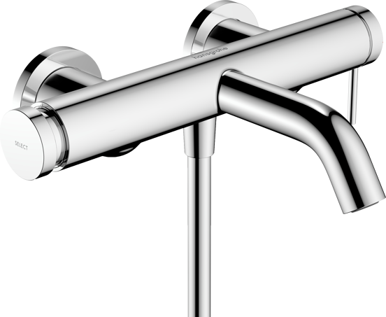 Hansgrohe Tecturis S Mischarmatur Badewannenarmatur chrom glänzend