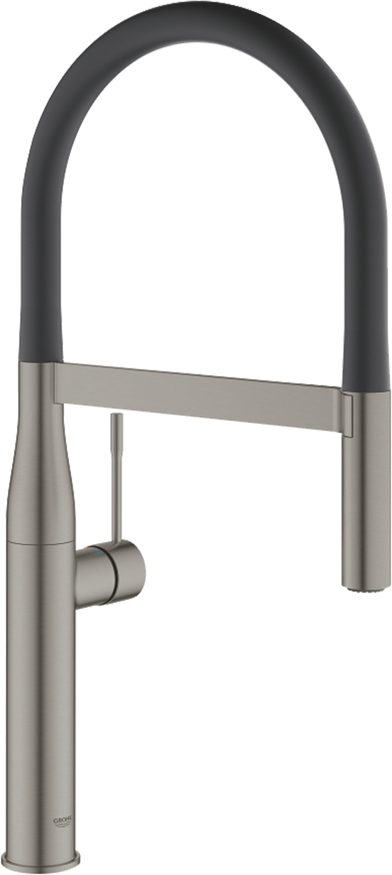 Grohe Essence keukenkraan met uittrekbare kop Brushed Hard Graphite 30294AL0
