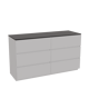 Storke Edge badkamermeubel met Panton tablet voor waskom(men)