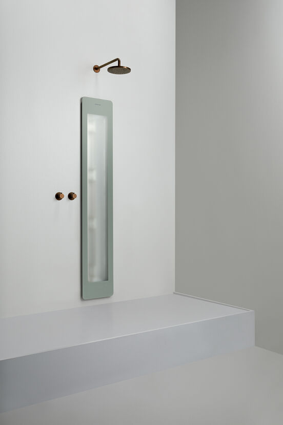 Sunshower Plus L Infrarood en UV Inbouw organic grey