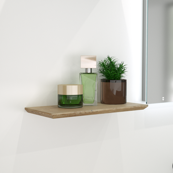 Storke Edge wandplank ruw eiken 40x16cm