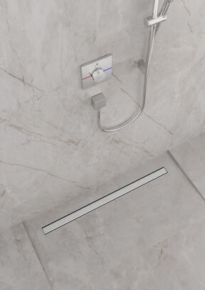 Hansgrohe RainDrain Match douchegoot afwerkset 100cm RSV Look