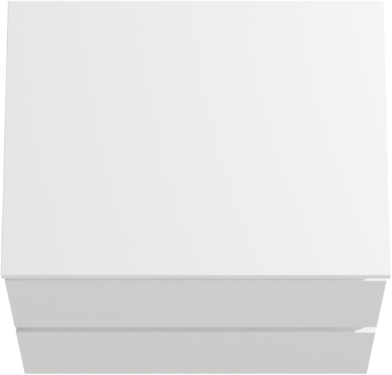 Linie Lado meuble salle de bains suspendu 60 x 46 cm blanc mat avec Lado tablette simple en marbre composite blanc brillant