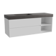 Storke Edge meuble salle de bains avec plan vasque Scuro High