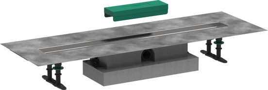 Hansgrohe uBox Installationset für Duschrinne 80cm Für Raindrain Match ou Rock