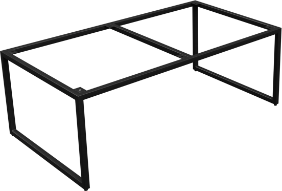 Linie Lado cadre décorative noir mat 80 x 44 cm