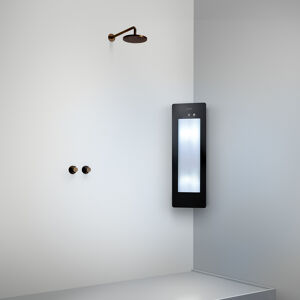 Sunshower Plus S Infrarood en UV Opbouw in hoek black
