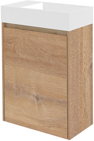 Storke Edge meuble WC avec plan vasque Fada