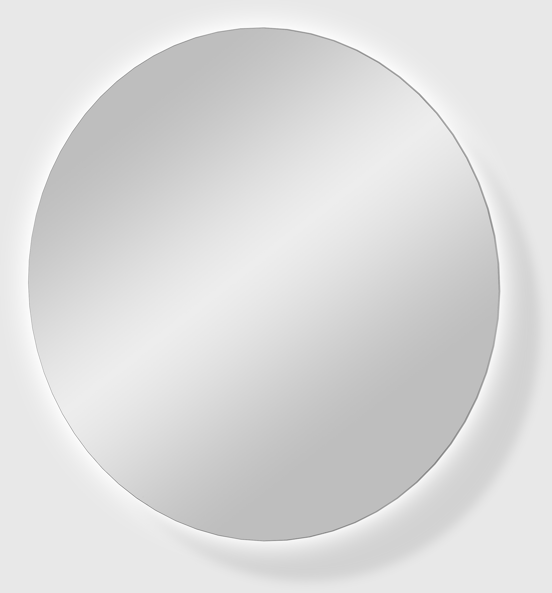 Storke Disc miroir rond lumineux Ø 100 cm
