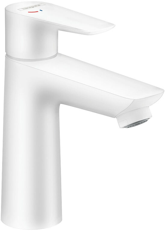 Hansgrohe Talis E 110 Coolstart wastafelkraan mat wit