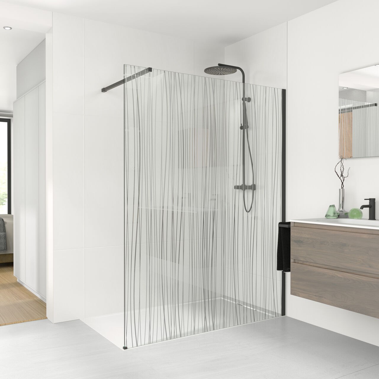 Balmani Modular Walk-in Dusche